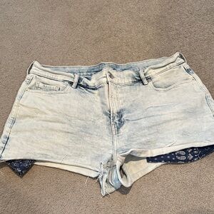 Old Navy Light Blue Jean Shorts